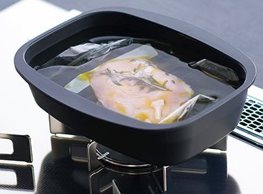 80℃の低温調理でサラダチキン
