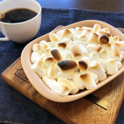 グリルディッシュでスモア