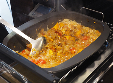 無水トマトカレーできあがり
