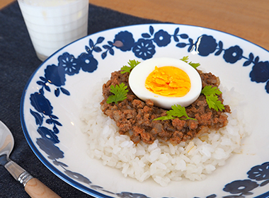 ザココットで無水キーマカレー