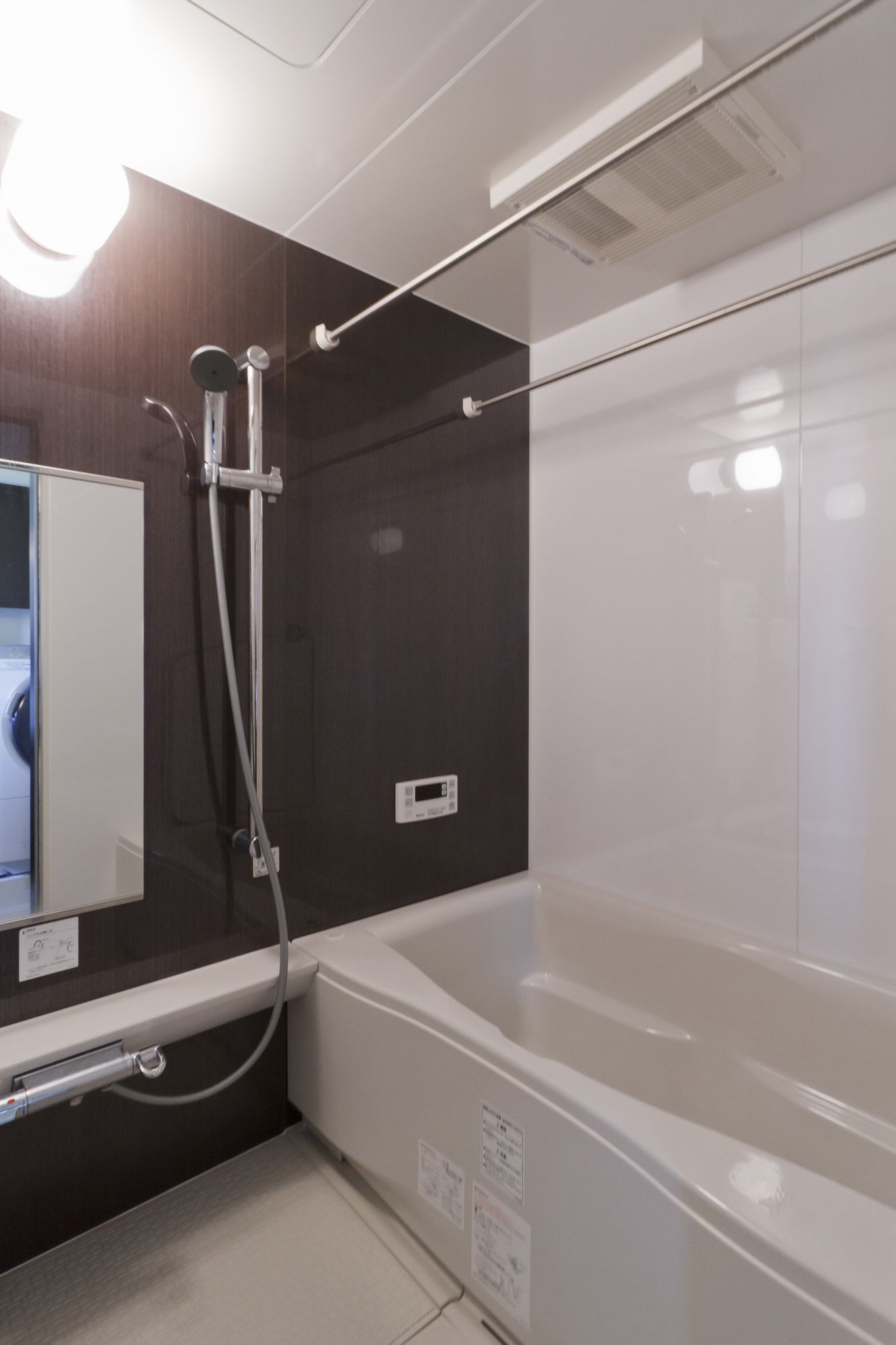 ホテルライクな中古マンションデザインリノベーション（浴室）