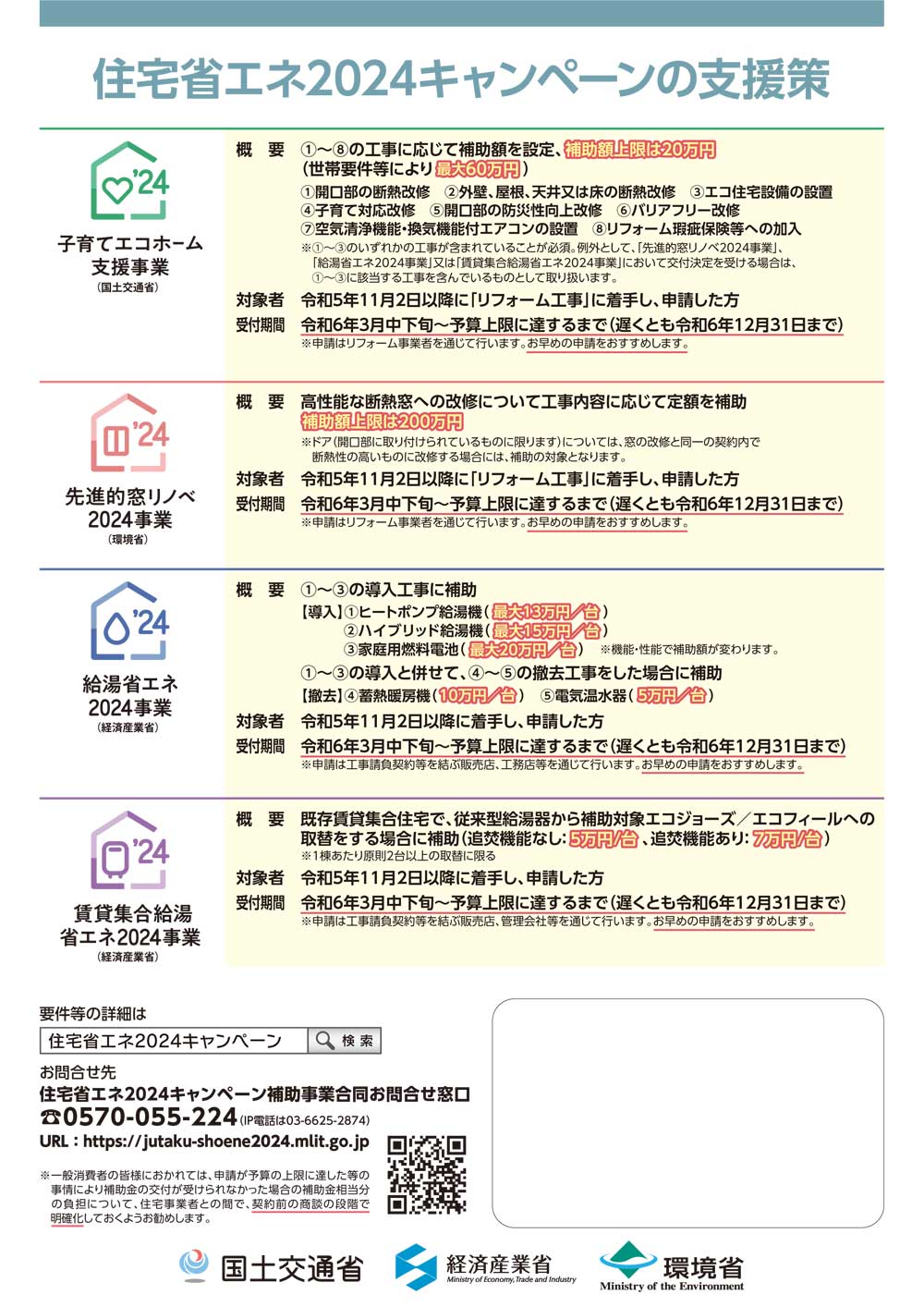 住宅省エネ2024キャンペーン