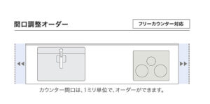 トクラスコラージア間口調整オーダー