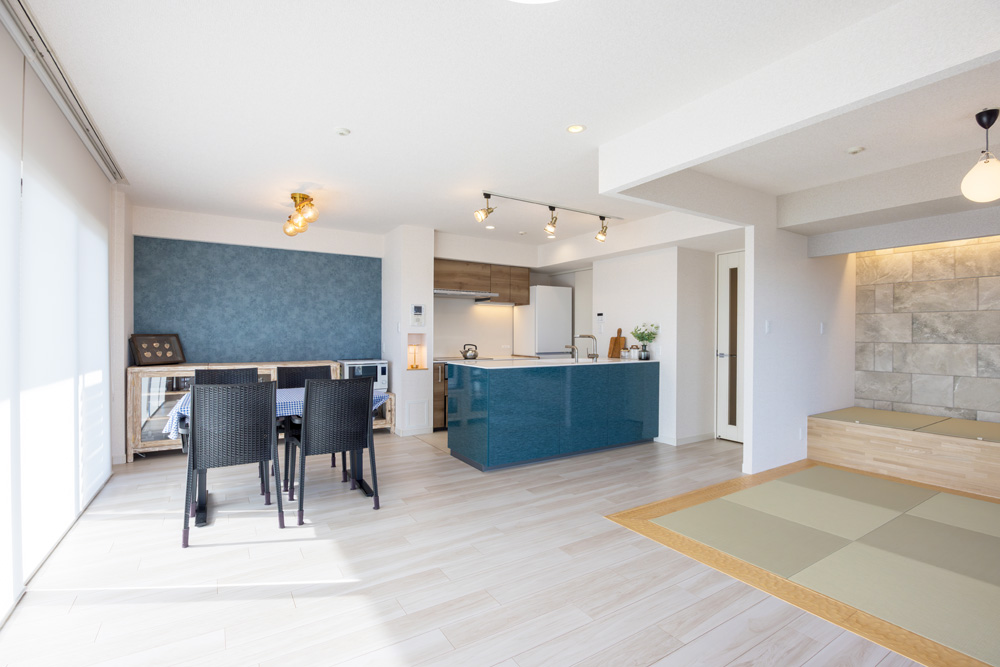 湘南・茅ヶ崎マンションリノベーション｜海が見えるセカンドハウス事例